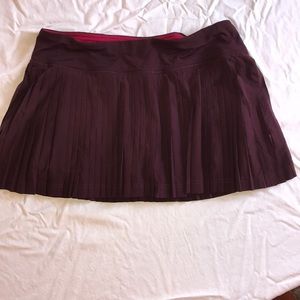 Lululemon pleated skirt